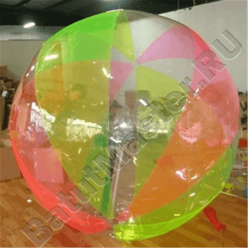 Аттракцион Водный шар ПВХ «Карамель» 1,5*1,5*1,5 м