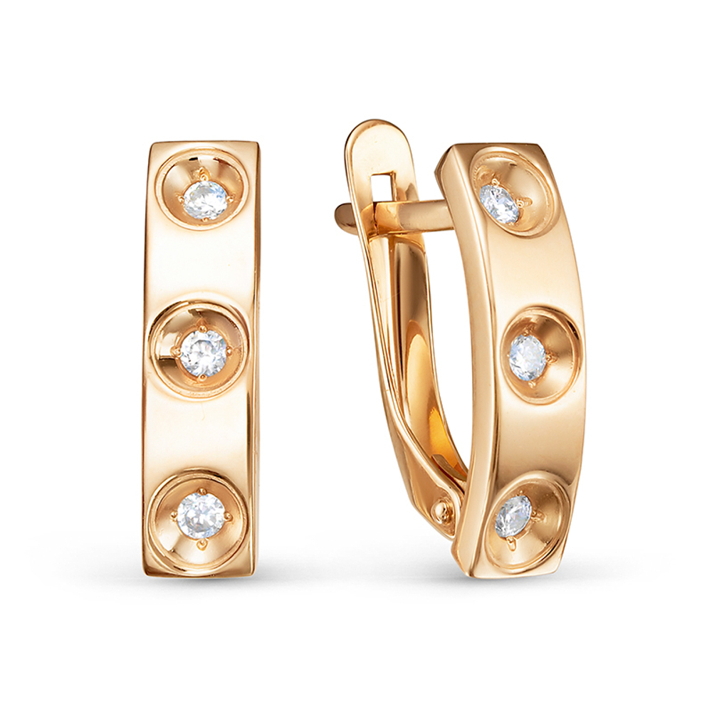 Серьги из золота 585 пробы