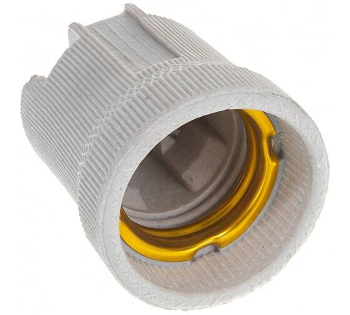 Патрон TDM  Е27 керамический (контакты медь) (0319-0002)