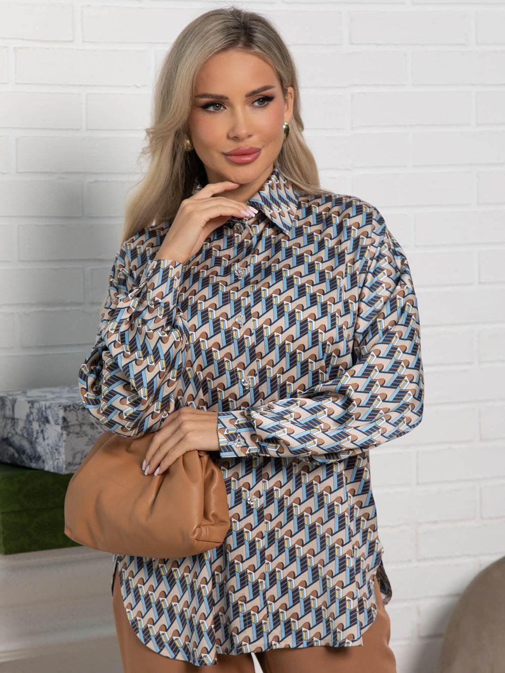 Блуза На пульсе моды (мультиколор) Б15417-1М LT Collection