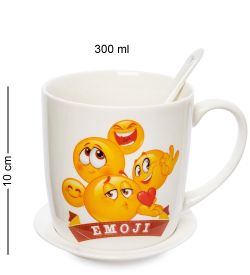 MUG-212/2 Н-р из 2-х кружек в подарочной коробке «Эмодзи»
