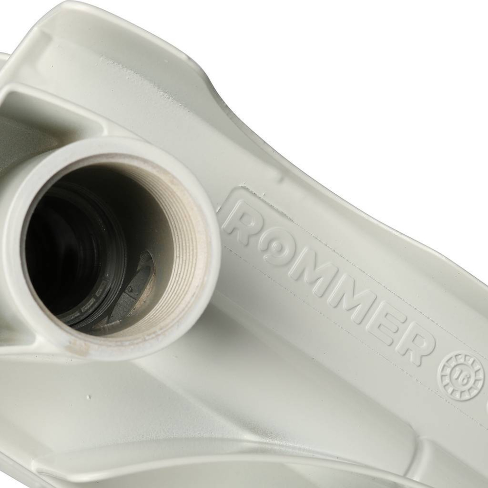 ROMMER Optima BM 500  4 секций радиатор биметаллический (RAL9016)