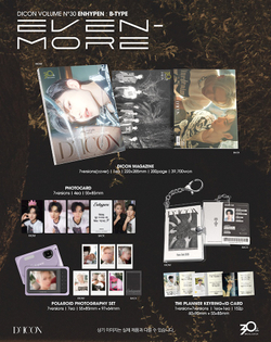 ENHYPEN - DICON VOLUME Nº30 SPECIAL EDITION [B - TYPE] EVEN-MORE | с подарком