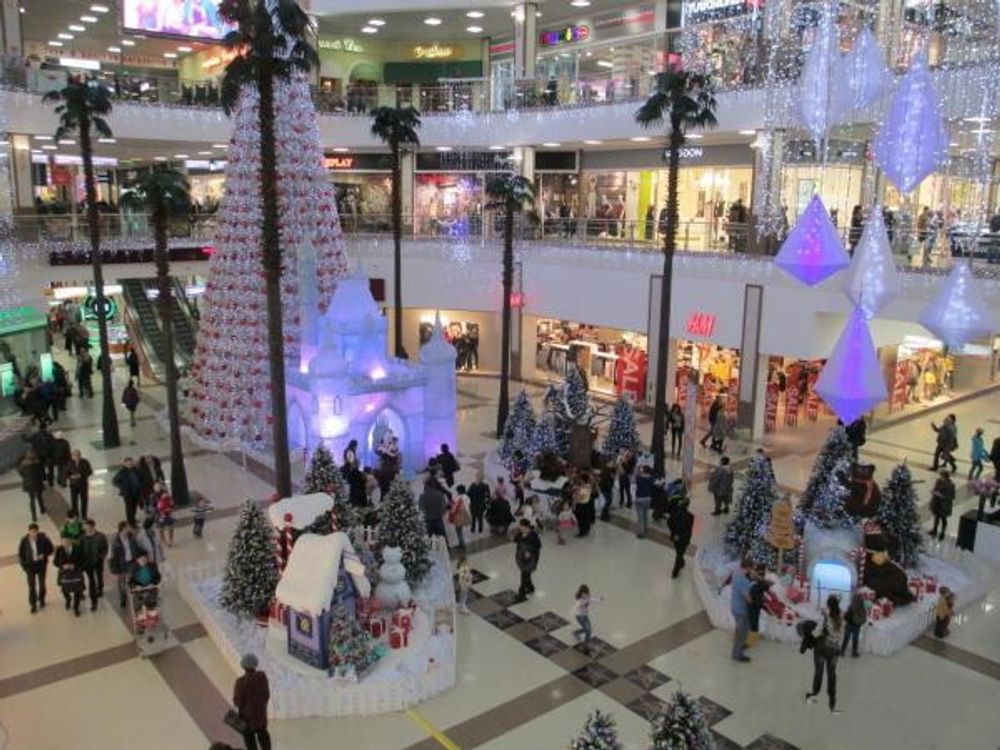 Уличная елка каркасная "Уральская белая сосна" (белая леска) от 4 до 30 м