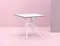 Пластиковый стол Air Table 80х80 см, белый