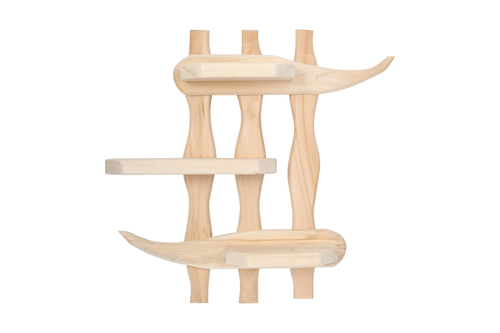 ПОЛКА БАМБУК 54Х50Х9СМ ЛИПА 31183