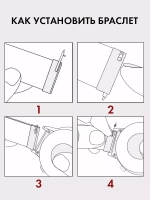 Ремешок для часов 22 мм браслет металлический