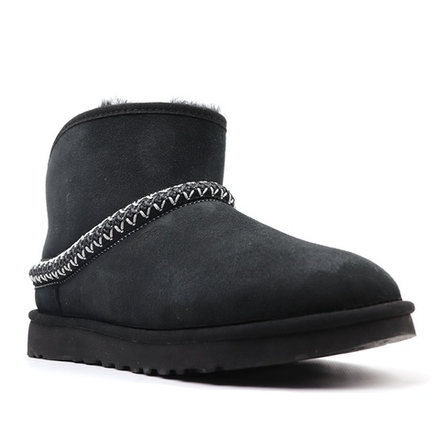 UGG Classic Mini Crescent Black