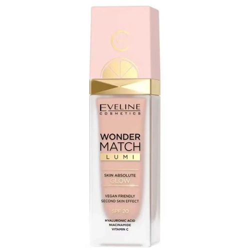 Eveline Lumi Wonder Match Foundation 10 Vanilla Увлажнаяющая тональная основа
