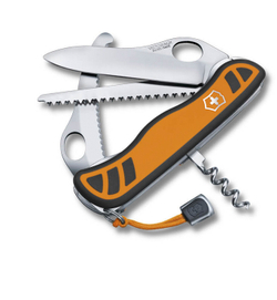 Нож Victorinox Hunter XT, 111 мм, 6 функций, с фиксатором лезвия, желтый