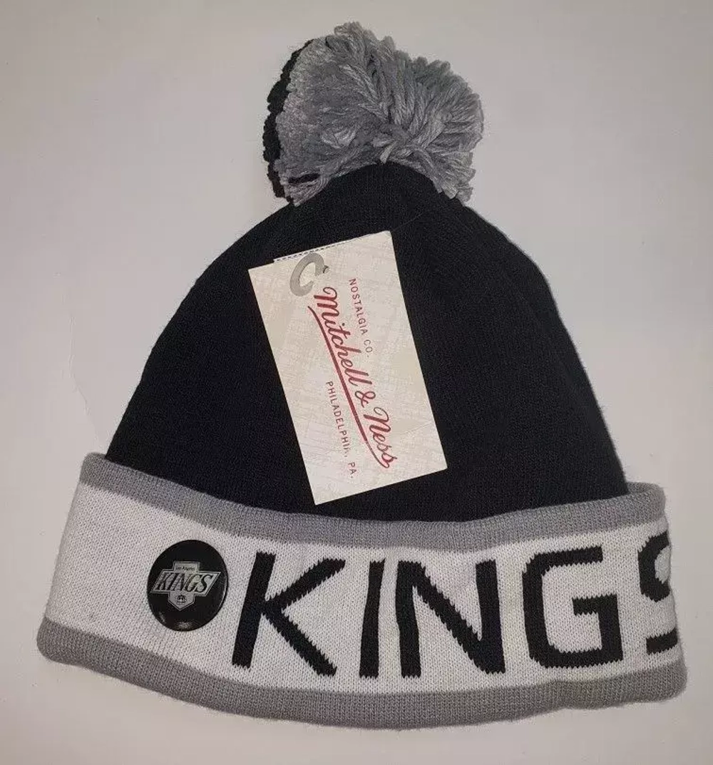 Шапка MITCHELL&NESS KIN черный/серый