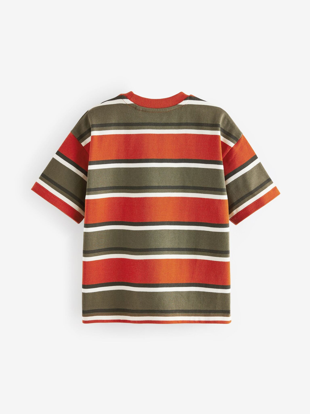 Футболка для мальчика Next B43-892, Хаки, Кирпичный