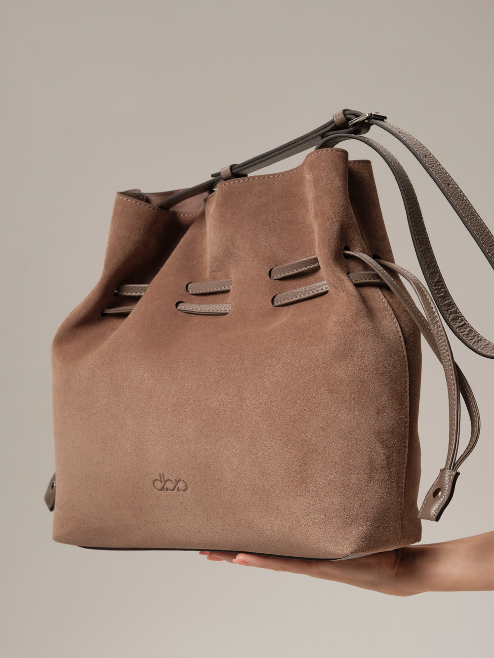 31143 серо-коричневый Сумка dbr