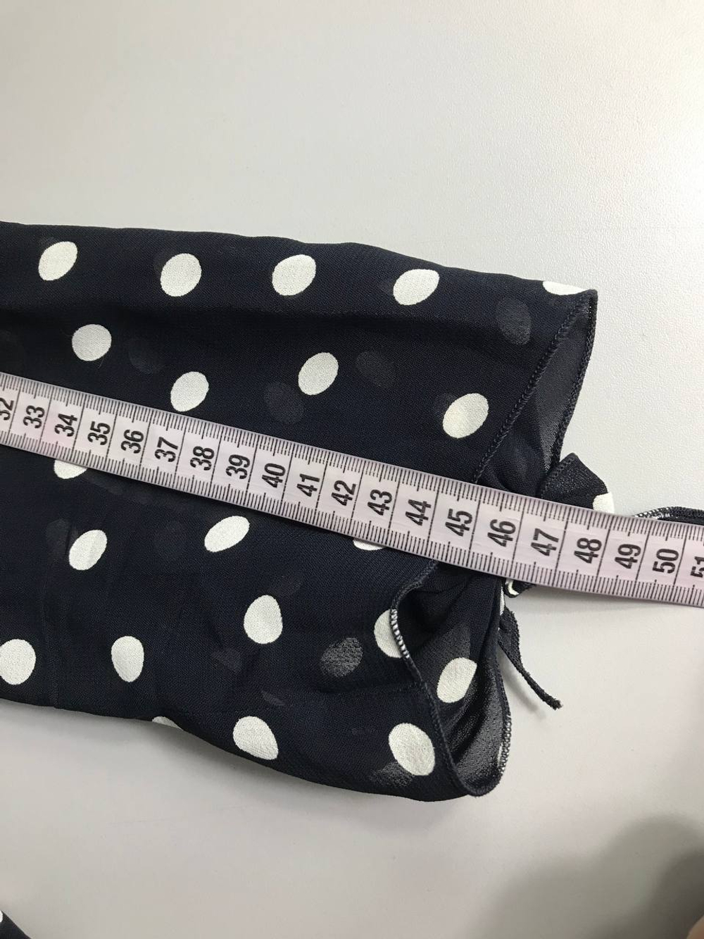 Блузка Catherina Hepfer в горошек, маркировка 48, визуально на 54 размер