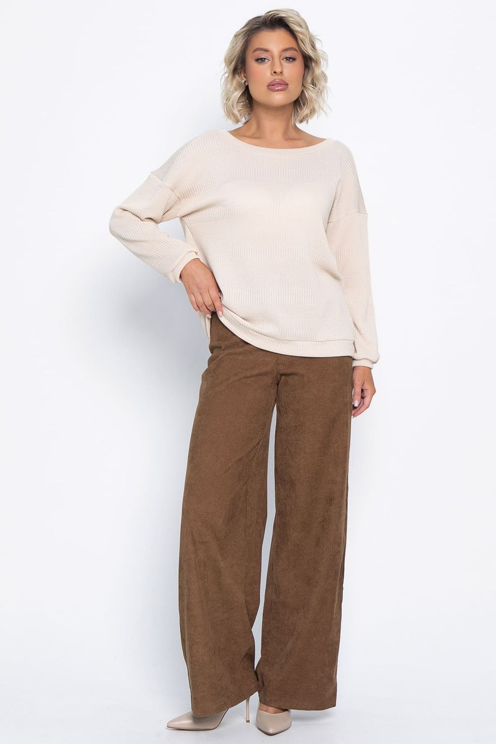 Костюм трикотажный Бергамо (бежево-коричневый) К15046-10М LT Collection