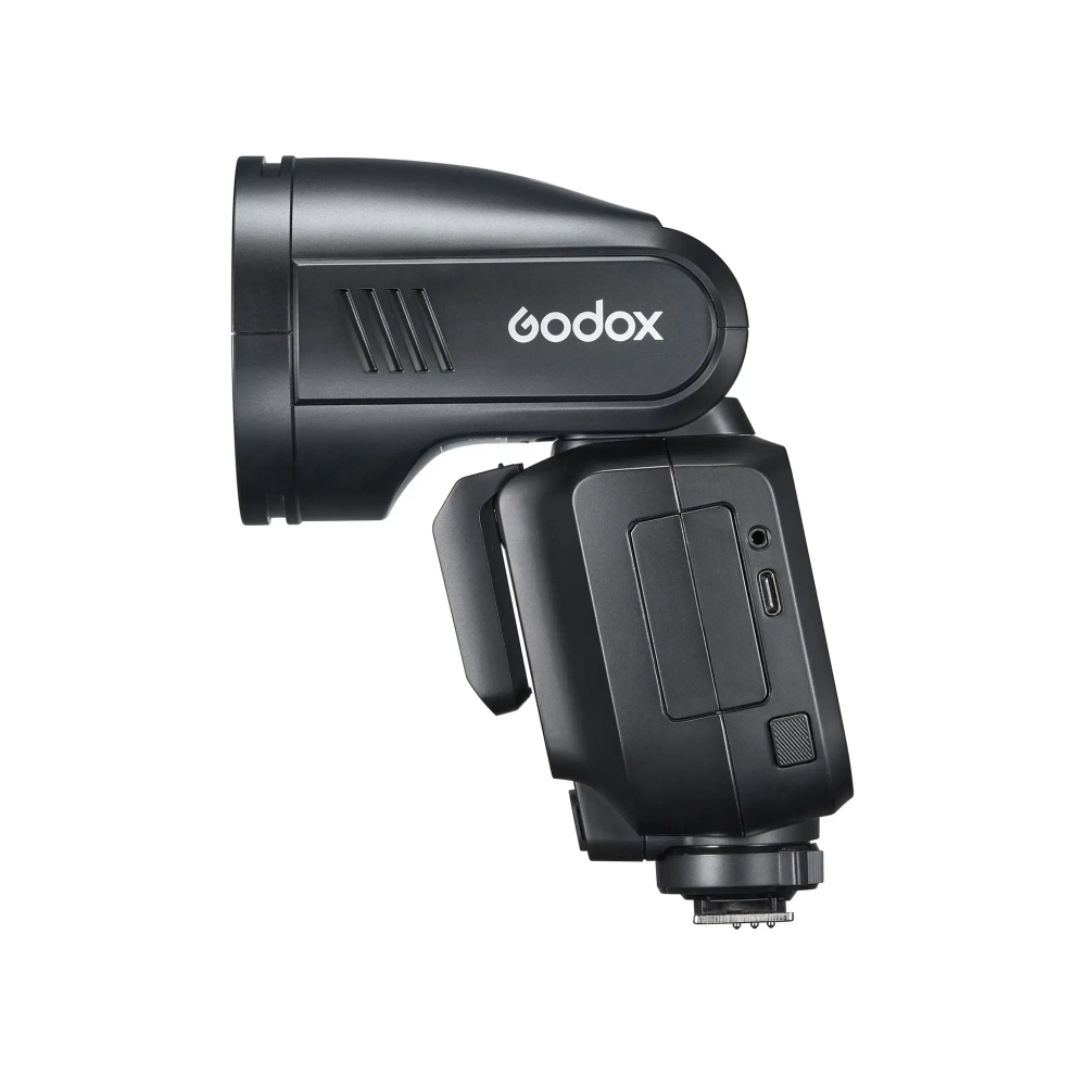 Вспышка накамерная Godox V100N TTL с круглой головкой для Nikon
