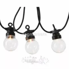 Гирлянда нить уличная Lets Party LED 10 ламп 5 м. синий Winner (GL7002-blue)