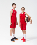 Шорты баскетбольные Camp Basic, красный, детский
