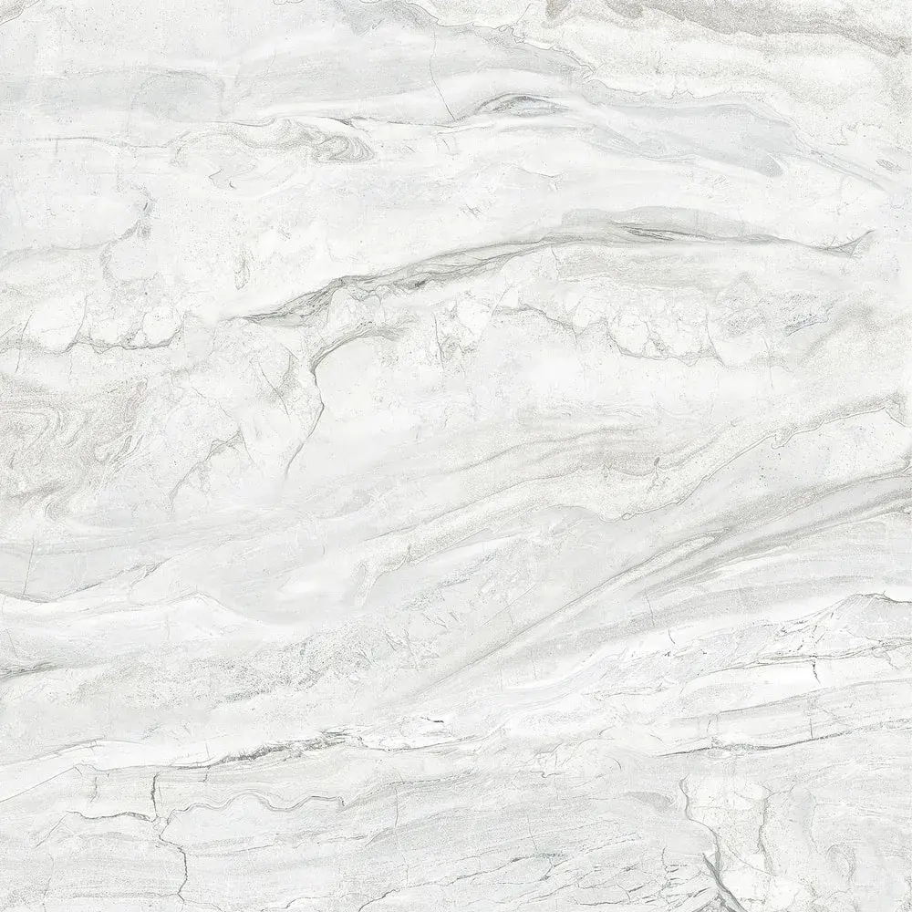 Керамогранит Alma Ceramica GFU57ARC00L Arcadia 57x57 белый лаппатированный под мрамор