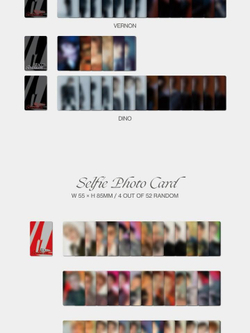 Альбом SEVENTEEN - ATTACCA 9th Mini Album CARAT Version RANDOM Cover