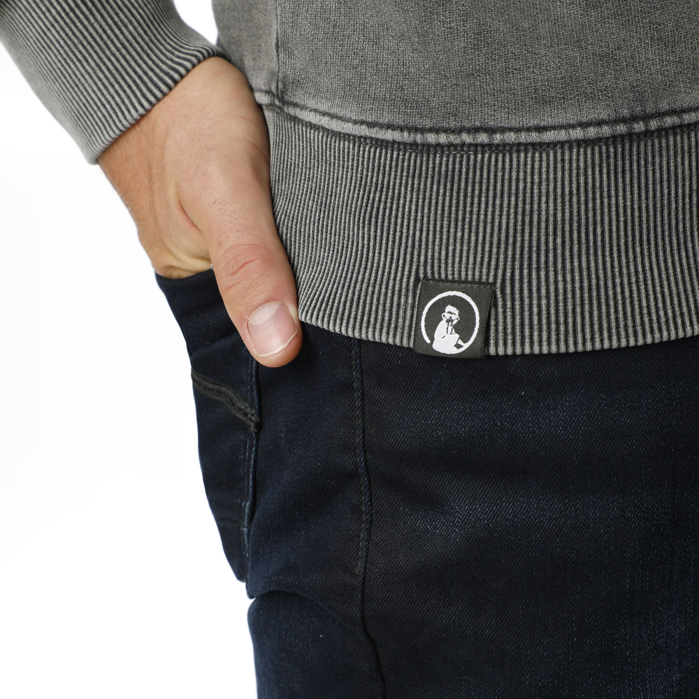 Мужская кофта теннисная Quiet Please GOAT Hoody Men - Grey, Black