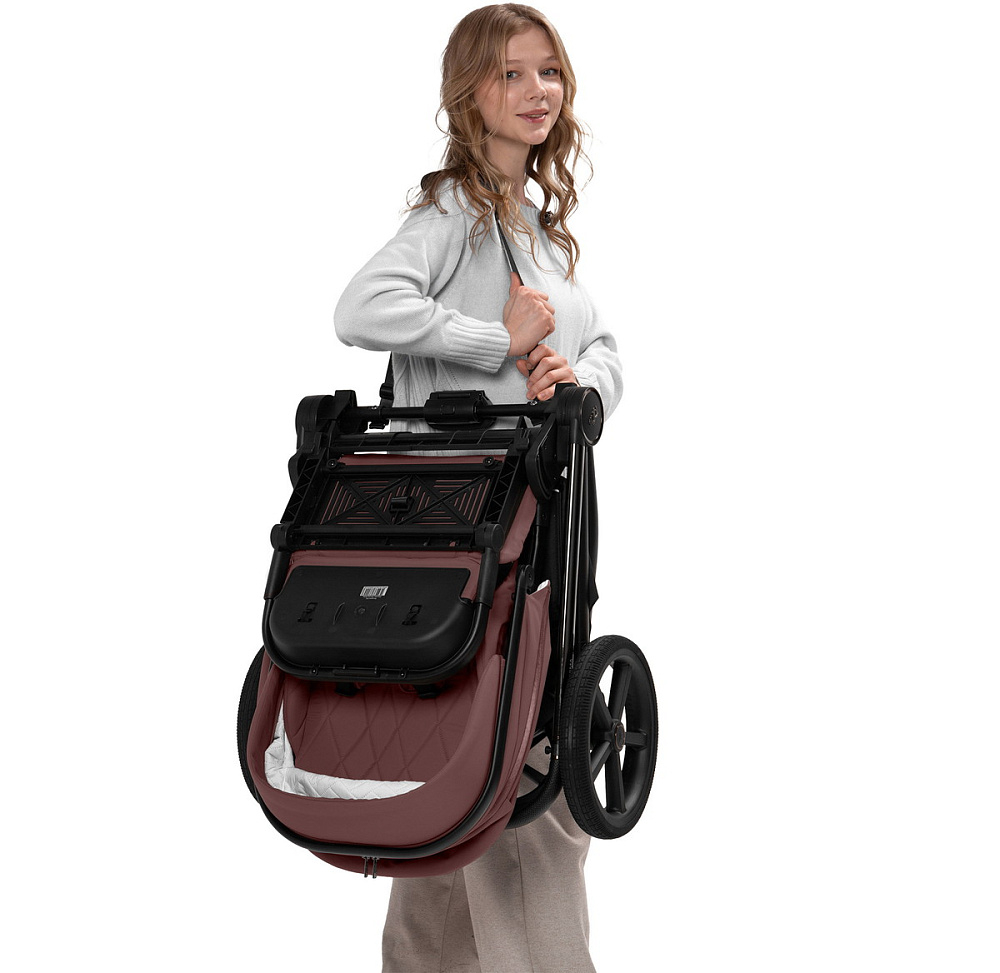 Коляска 3 в 1 Sweet Baby SBL Elegante Therma + автокресло Premier Black Mokka