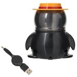 Точилка электрическая BRAUBERG "Пингвин", питание от USB/4 батареек АА, 223569