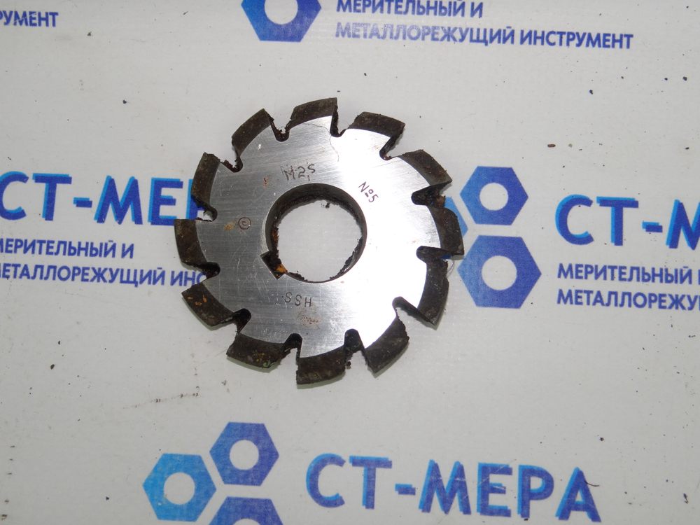 Фреза модульная М2.5 №5 (HSS) z=12