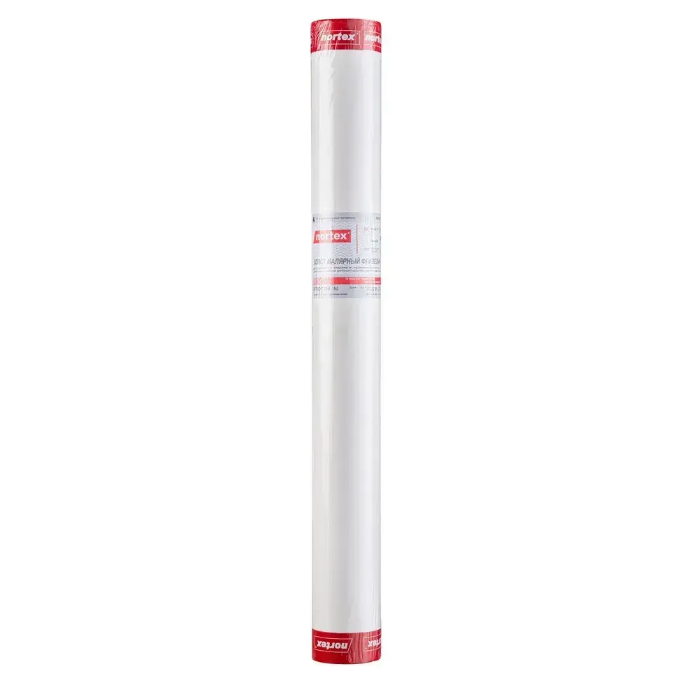 Nortex RNP 200 стеклохолст малярный грунтованный под покраску, плотный 200г/м2, рулон 1*25м