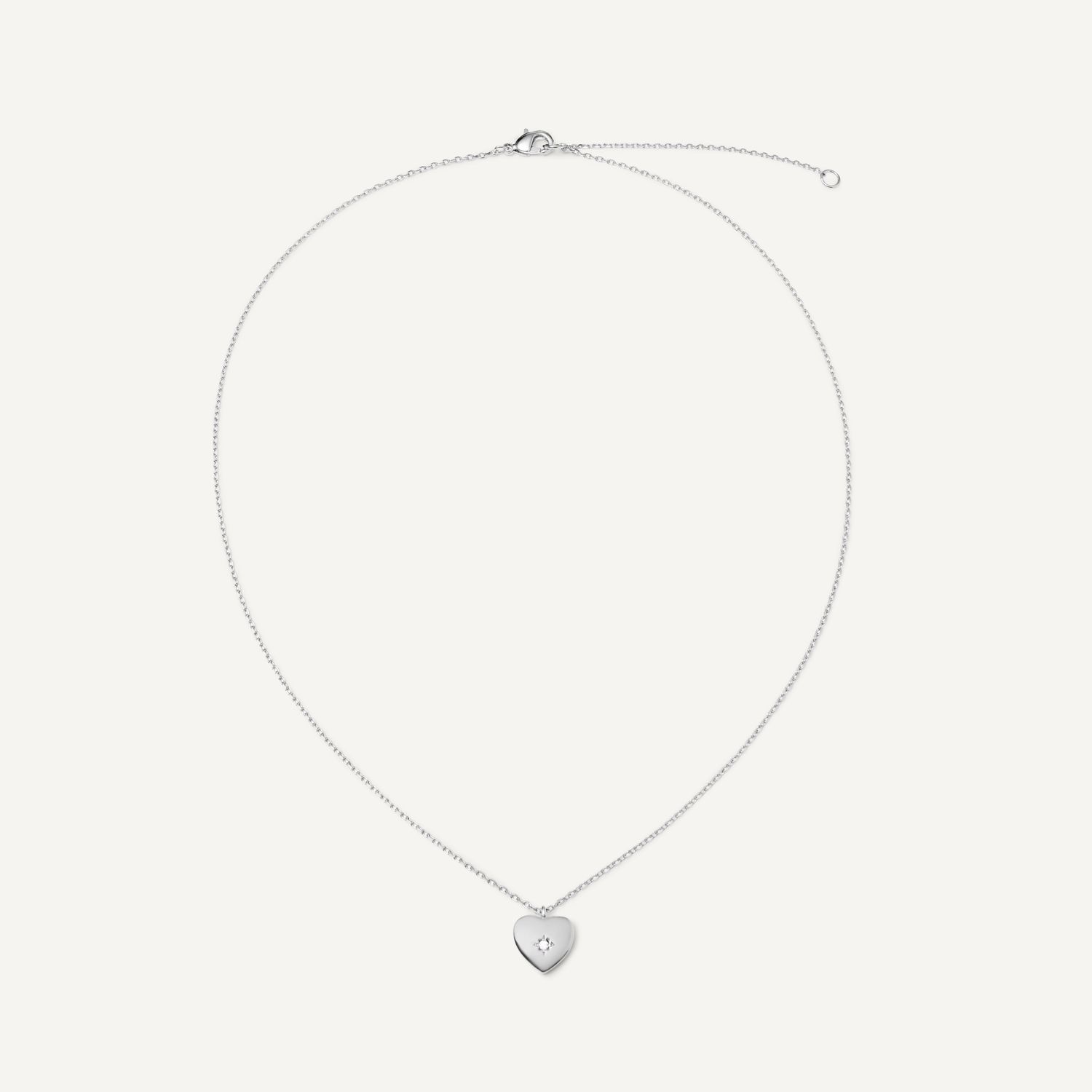 Колье Place In The Heart Necklace – Silver