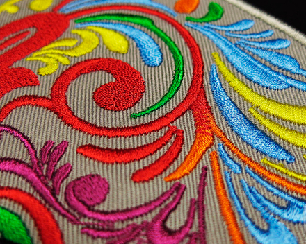 Машинная вышивка