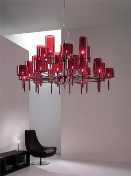 replica Axo Light Spillray SP 30 pendant lamp (red)