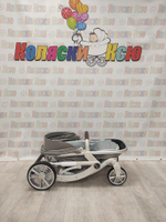 Коляска трансформер Farfello Aimile Original New Silver капучино