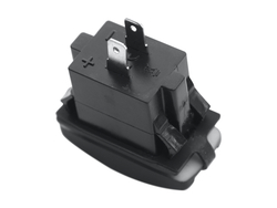Розетка USB 3,1A  дизайн Переключатель, с крышкой