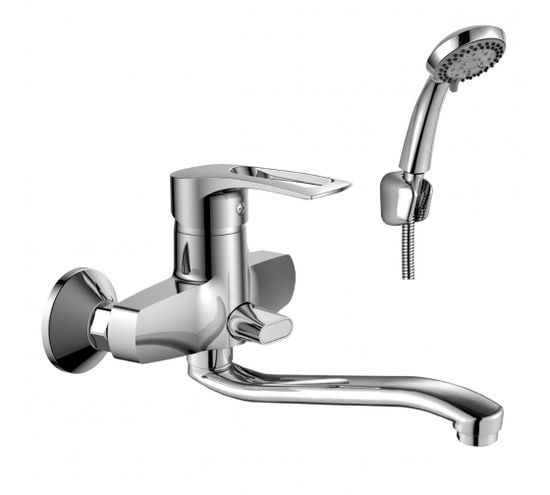 Смеситель Rossinka, S-образный излив, 35 см Т40-34