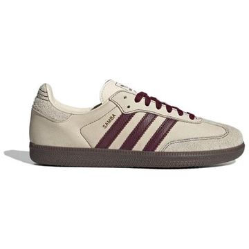 Кроссовки adidas originals SAMBA OG для скейтборда Низкие Бежевые сапоги Юнисекс