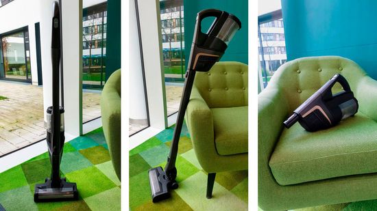 Пылесос Miele SMML0 Triflex HX1 PRO, серый инфинити