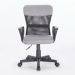 Кресло КОМПАКТНОЕ BRABIX "Jet MG-315", с подлокотниками, серое, 531840