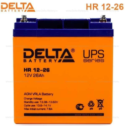 Аккумуляторная батарея Delta HR 12-26 (12V / 26Ah)