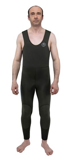 Гидрокостюм AquaTeam Hunter 9 мм ультраспан/открытая пора оливковый