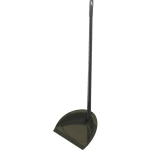 Совок с высокой ручкой и кромкой Классика антрацит