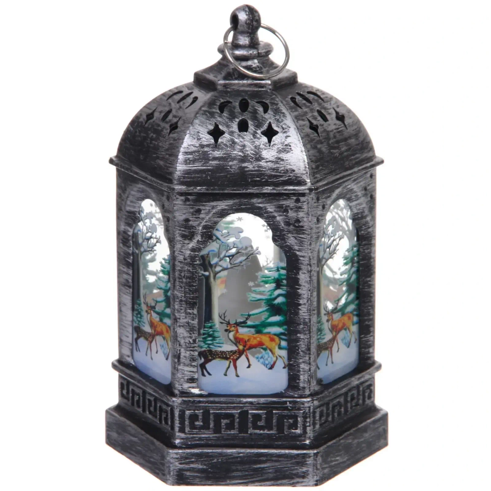 Сувенир с подсветкой «Сказочные игры» 8,5*14 см, Графит (работает от батареек LR44*3)