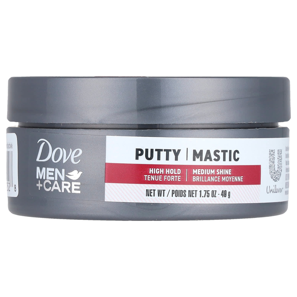 Dove, Men + Care, Shaping Putty, высокая фиксация, средний блеск, 49 г (1,75 унции)