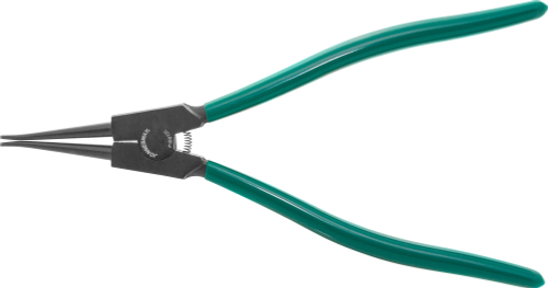 P18012C Щипцы прямые для стопорных колец удлиненные с ПВХ рукоятками, разжим, 85-165 мм, 3.5-4.0 мм, 310 мм