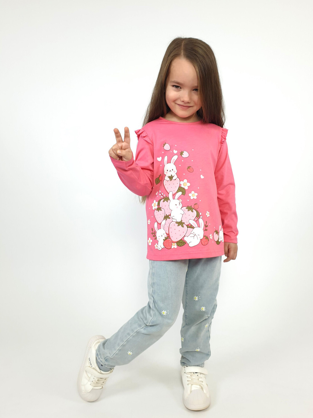 4-128-2 Джемпер для девочки