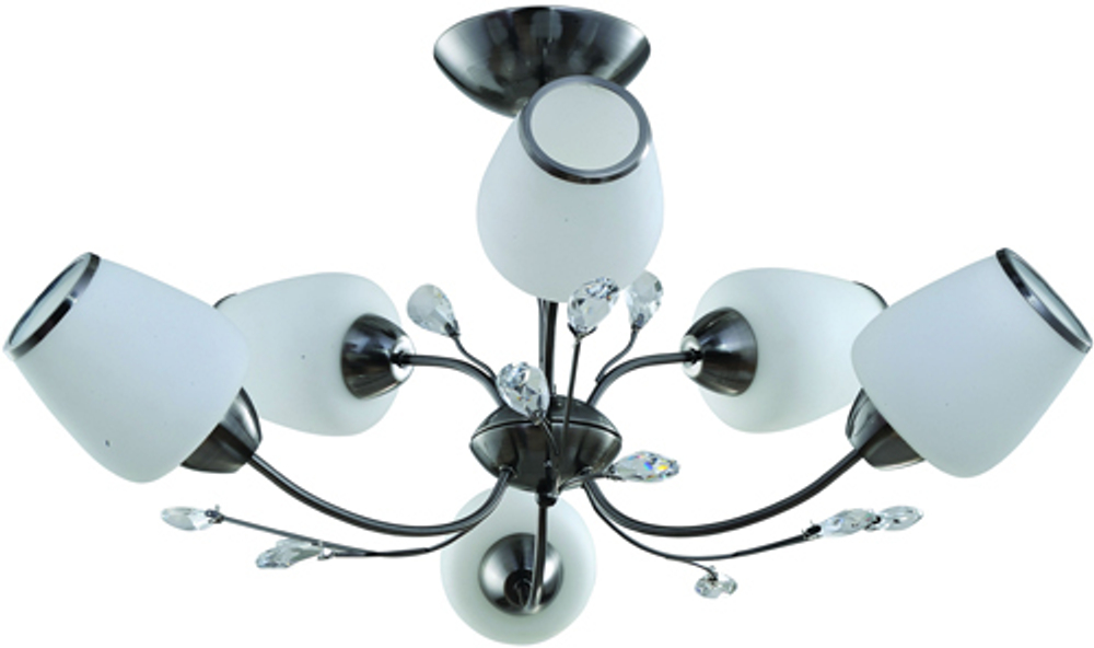 Люстра 834/6PF-Darkchrome