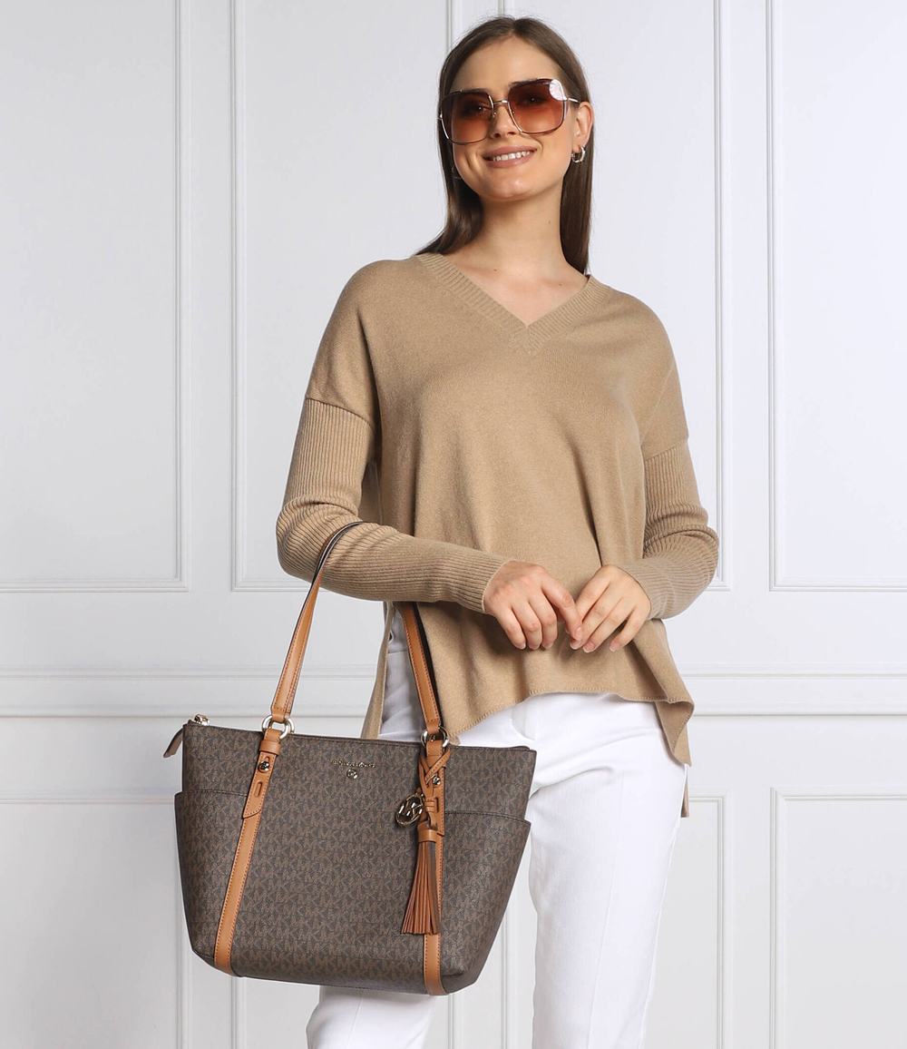 сумка-шопер sullivan Michael Kors - коричневый(30T0GNXT2B)