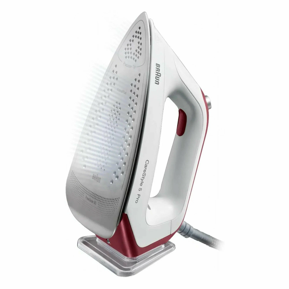 Парогенератор Braun IS5156WH, 2400 Вт, с вертикальным отпариванием, самоочисткой, паровым ударом 480 г/мин, давлением 7.5 бар и автоотключением