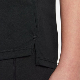 Футболка для девочки теннисная Nike Dri-Fit One SS Top GX G - черный
