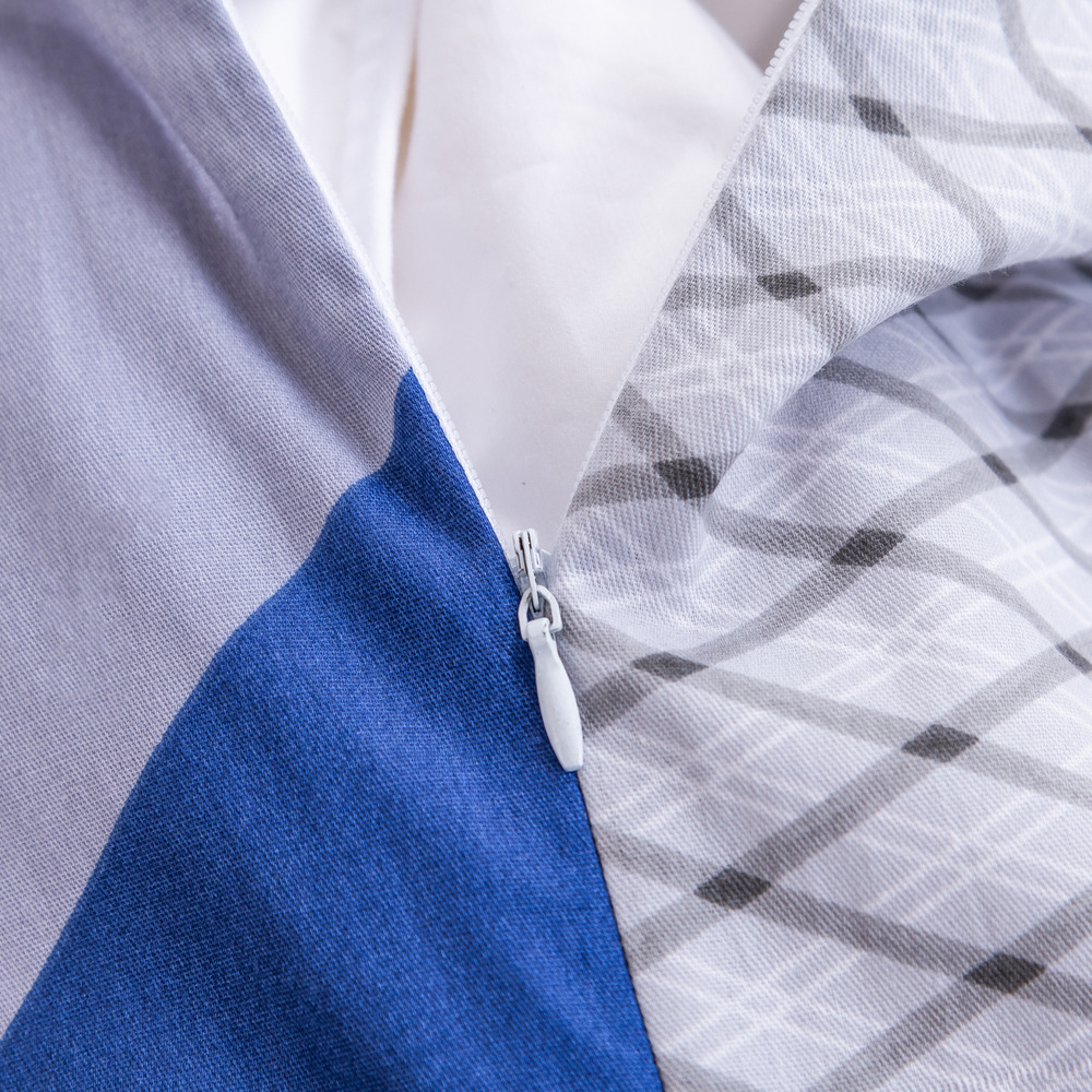 Комплект постельного белья Люкс Сатин 100% хлопок на резинке AR289